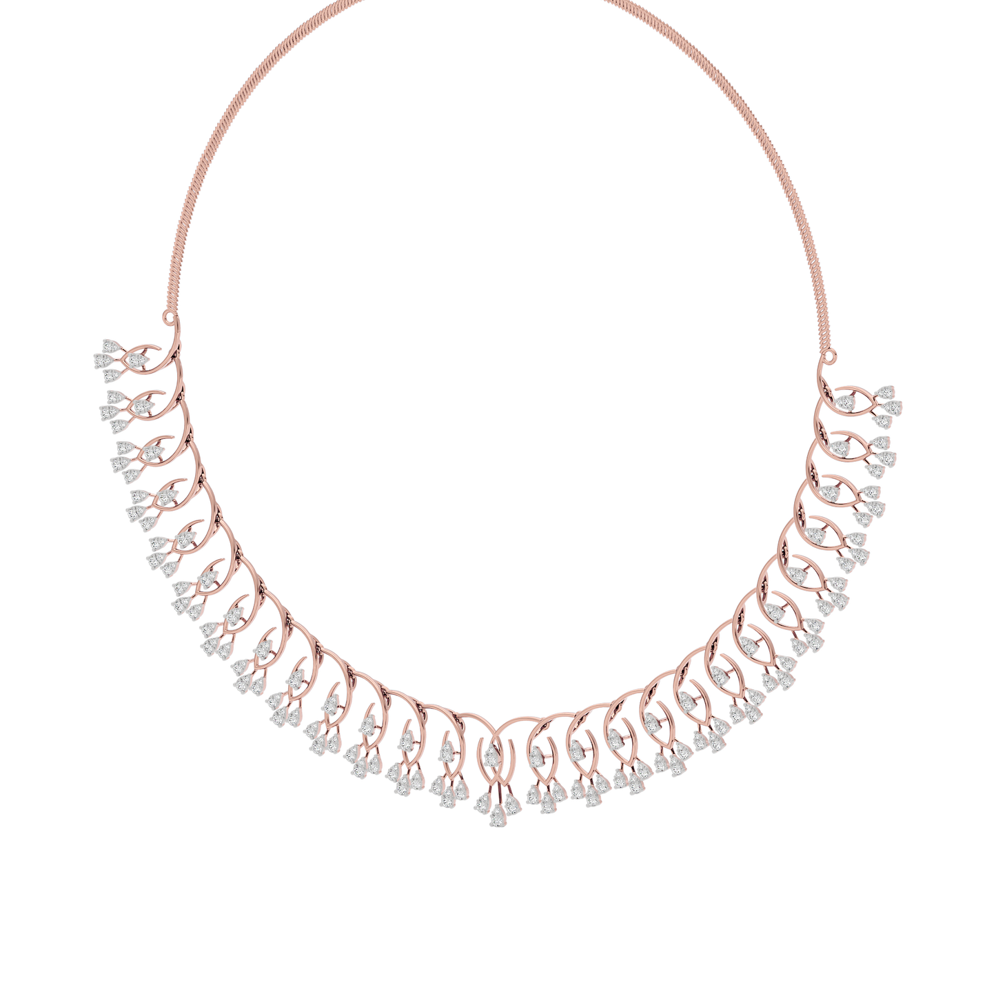 Crystal Bliss Diamond Necklace