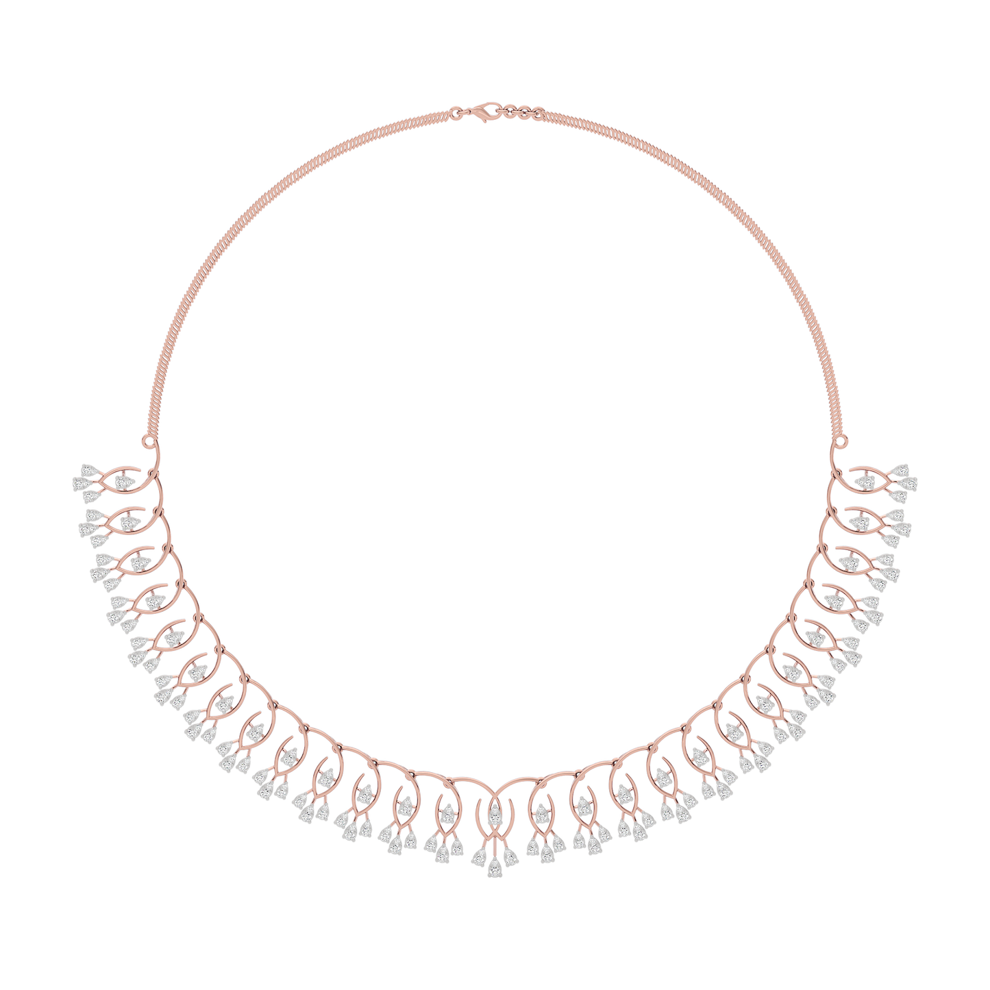 Crystal Bliss Diamond Necklace