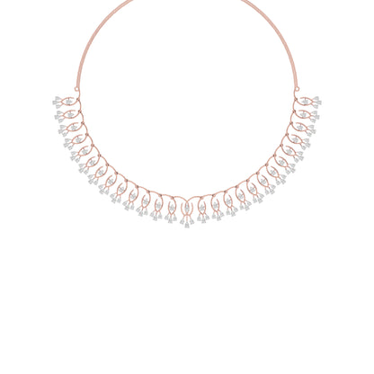 Crystal Bliss Diamond Necklace