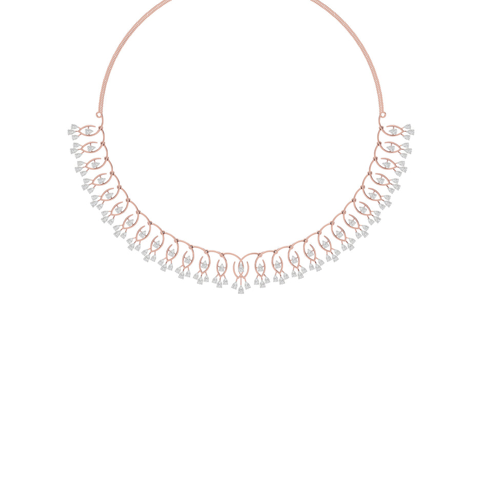 Crystal Bliss Diamond Necklace
