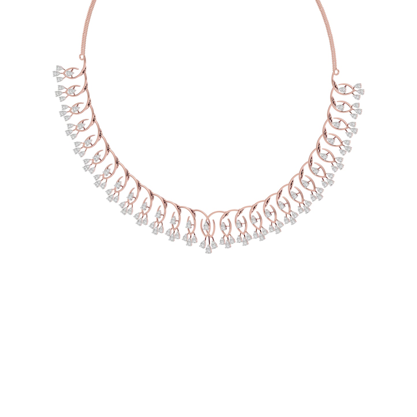 Crystal Bliss Diamond Necklace