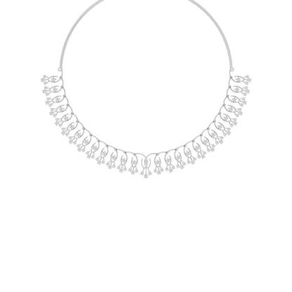Crystal Bliss Diamond Necklace