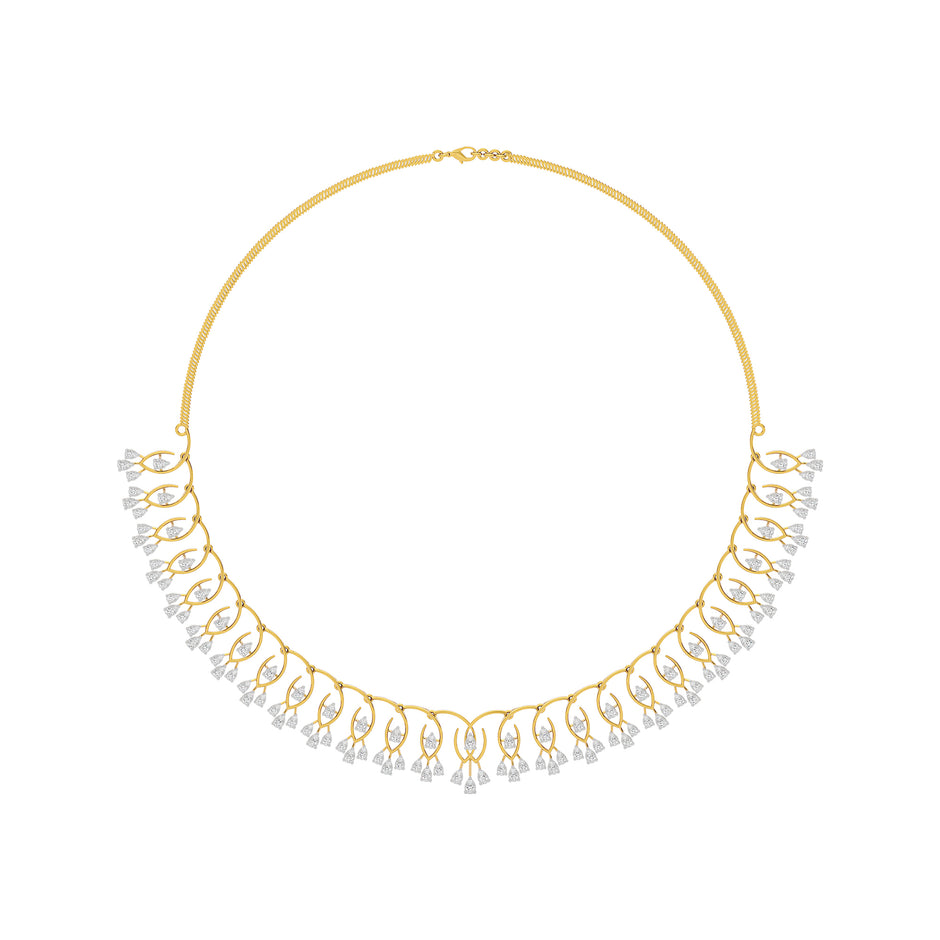 Crystal Bliss Diamond Necklace