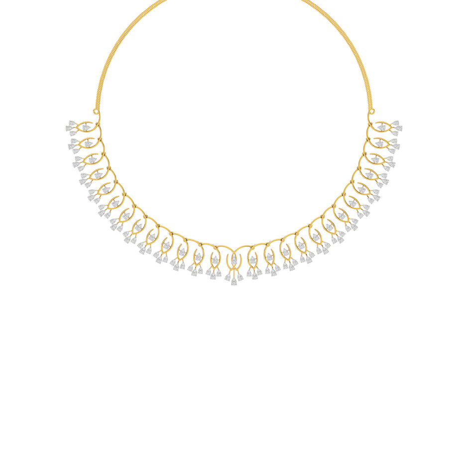 Crystal Bliss Diamond Necklace