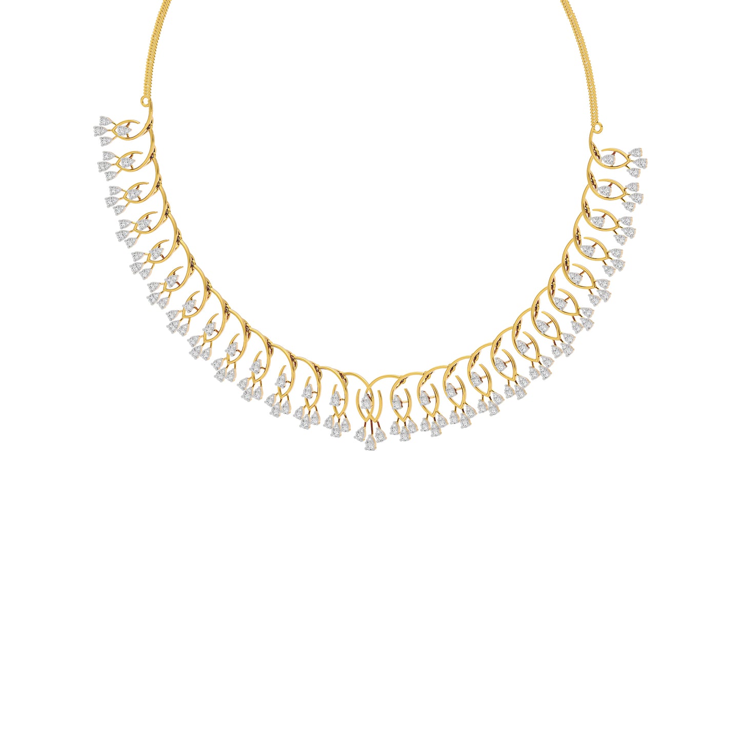 Crystal Bliss Diamond Necklace