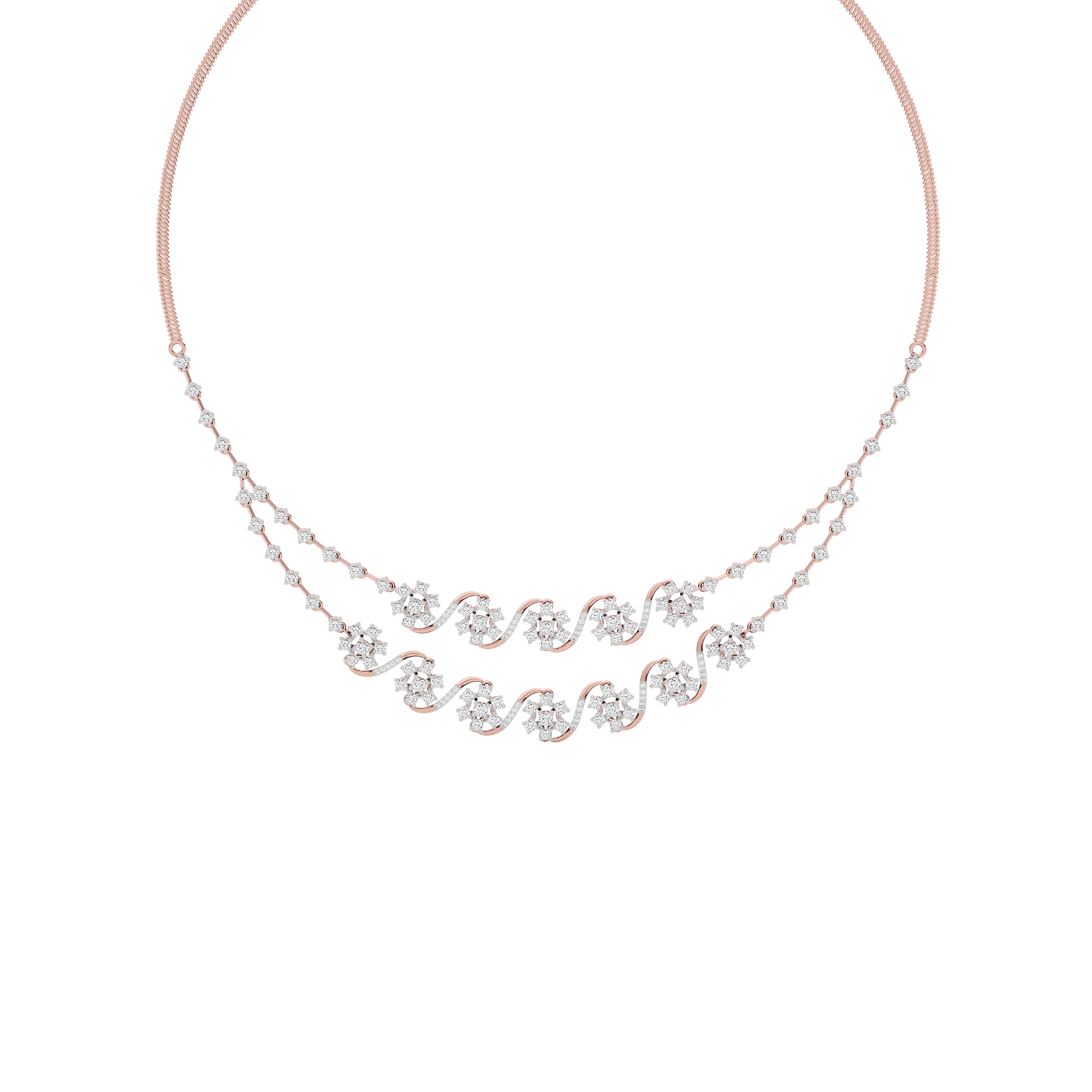 Royal Charm Diamond Necklace