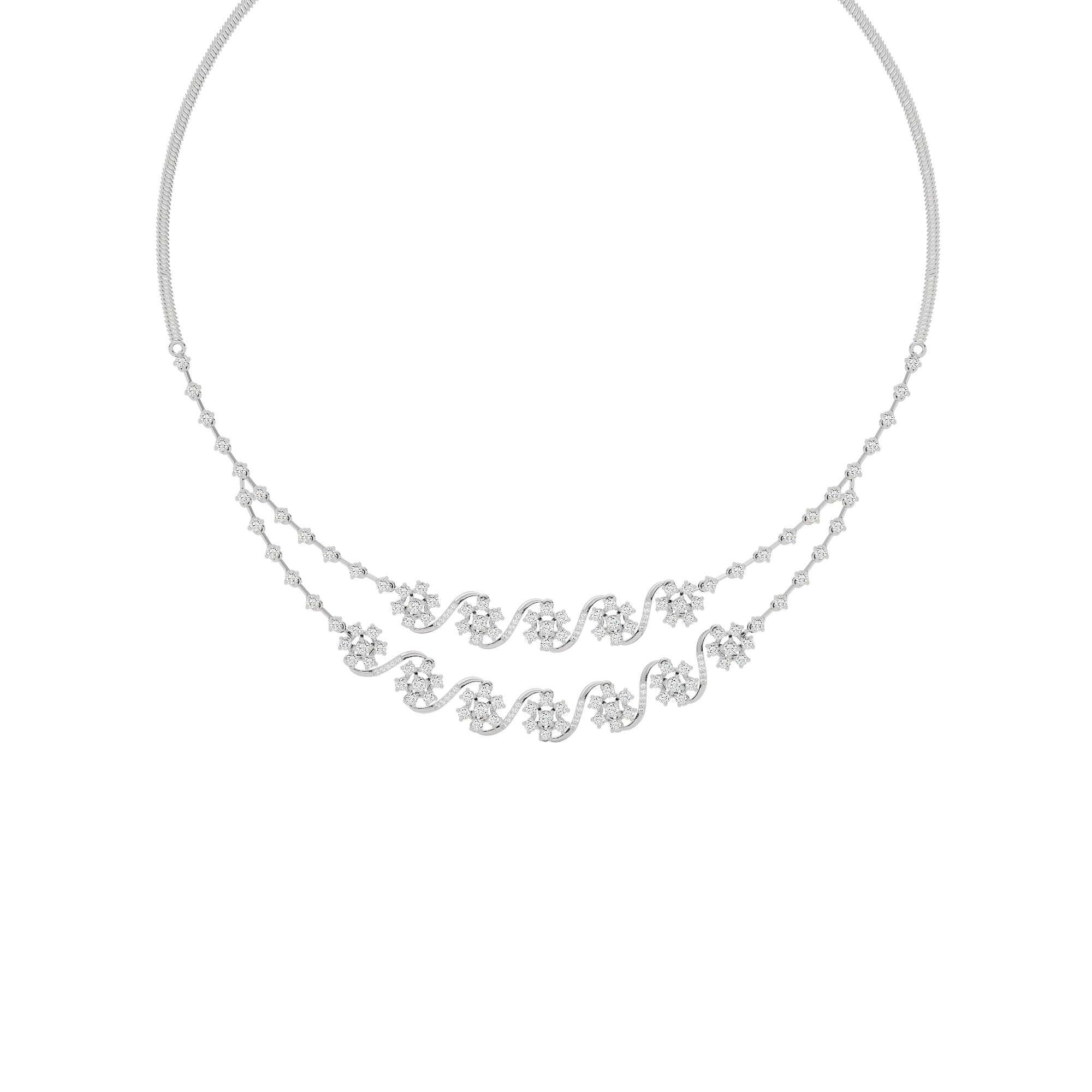 Royal Charm Diamond Necklace