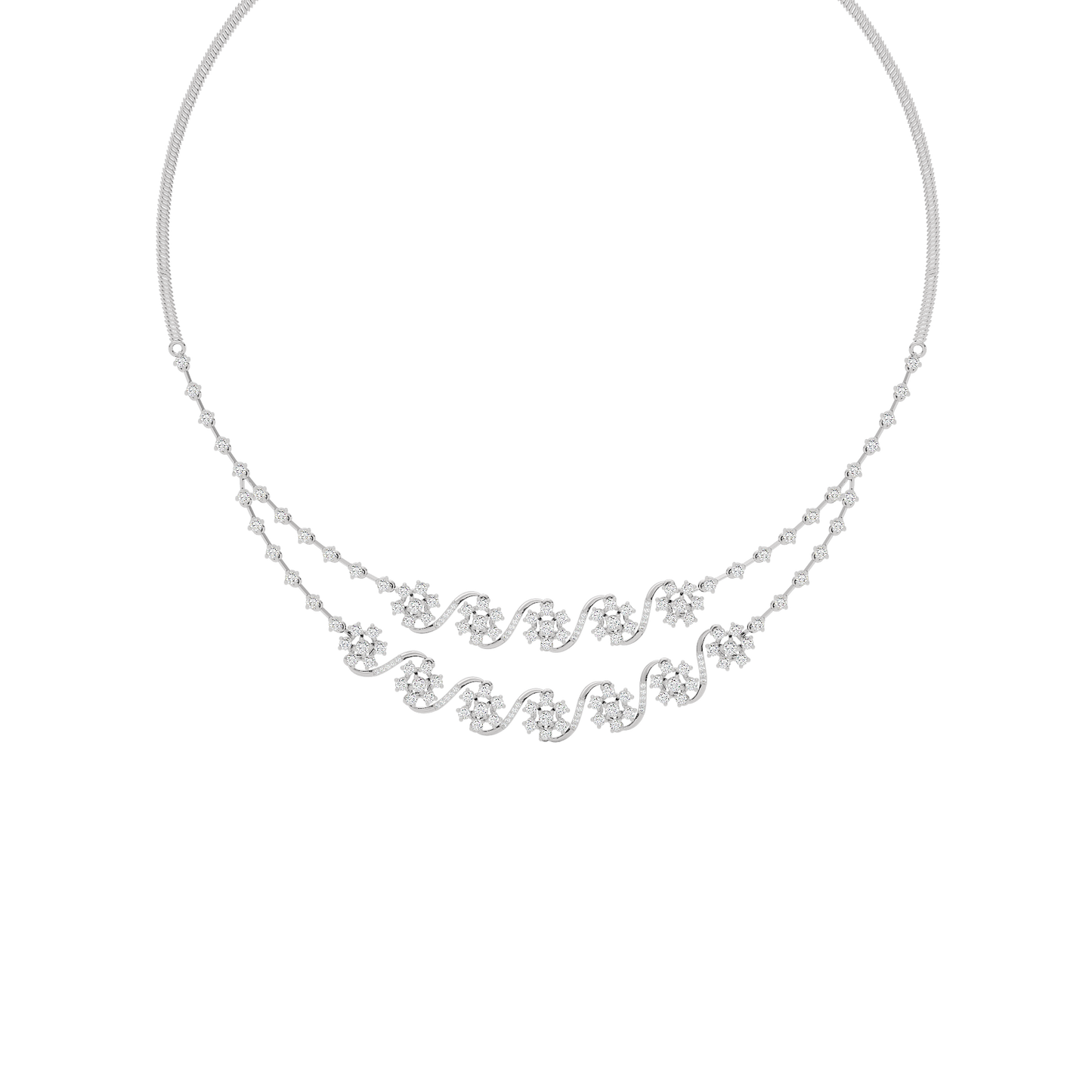 Royal Charm Diamond Necklace