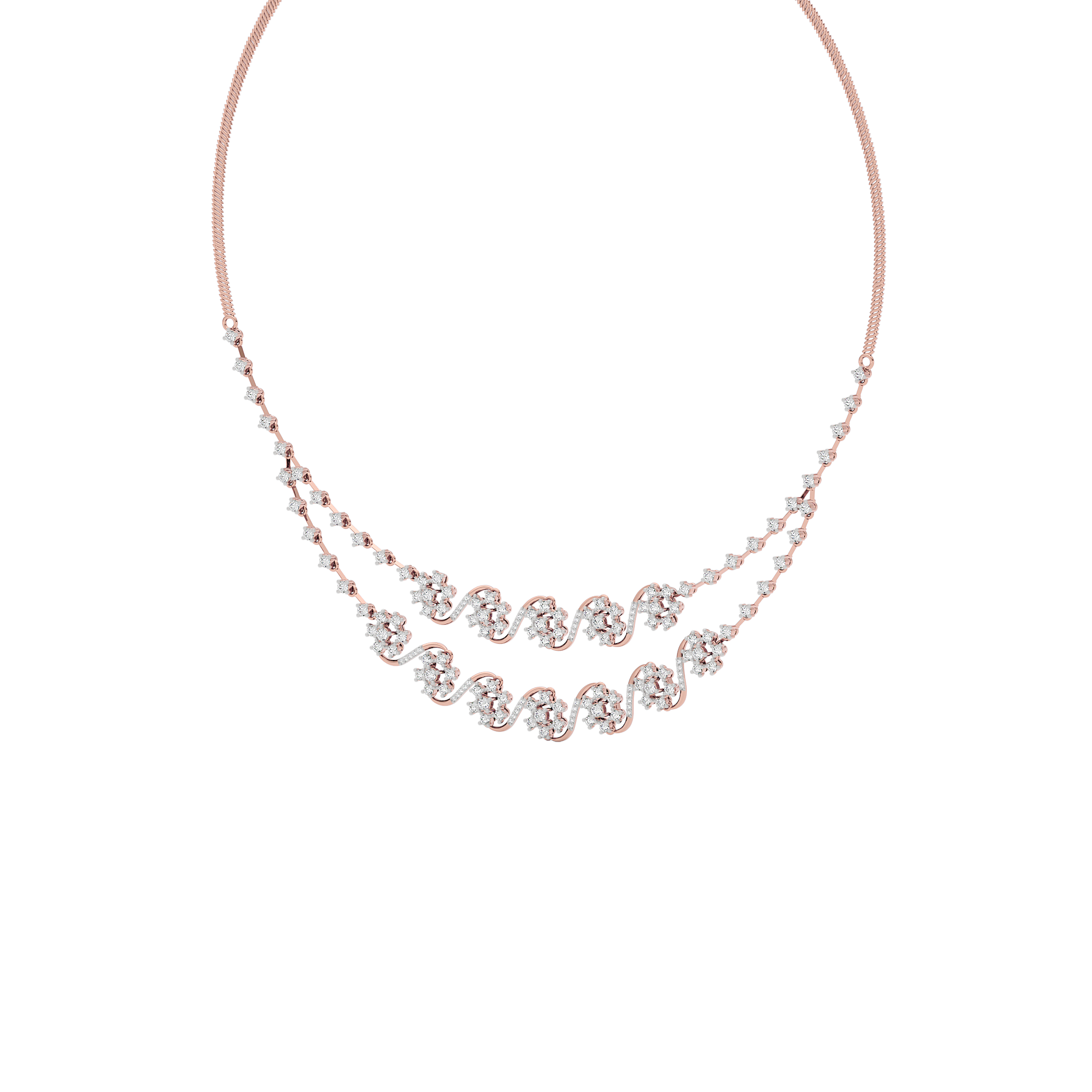 Royal Charm Diamond Necklace