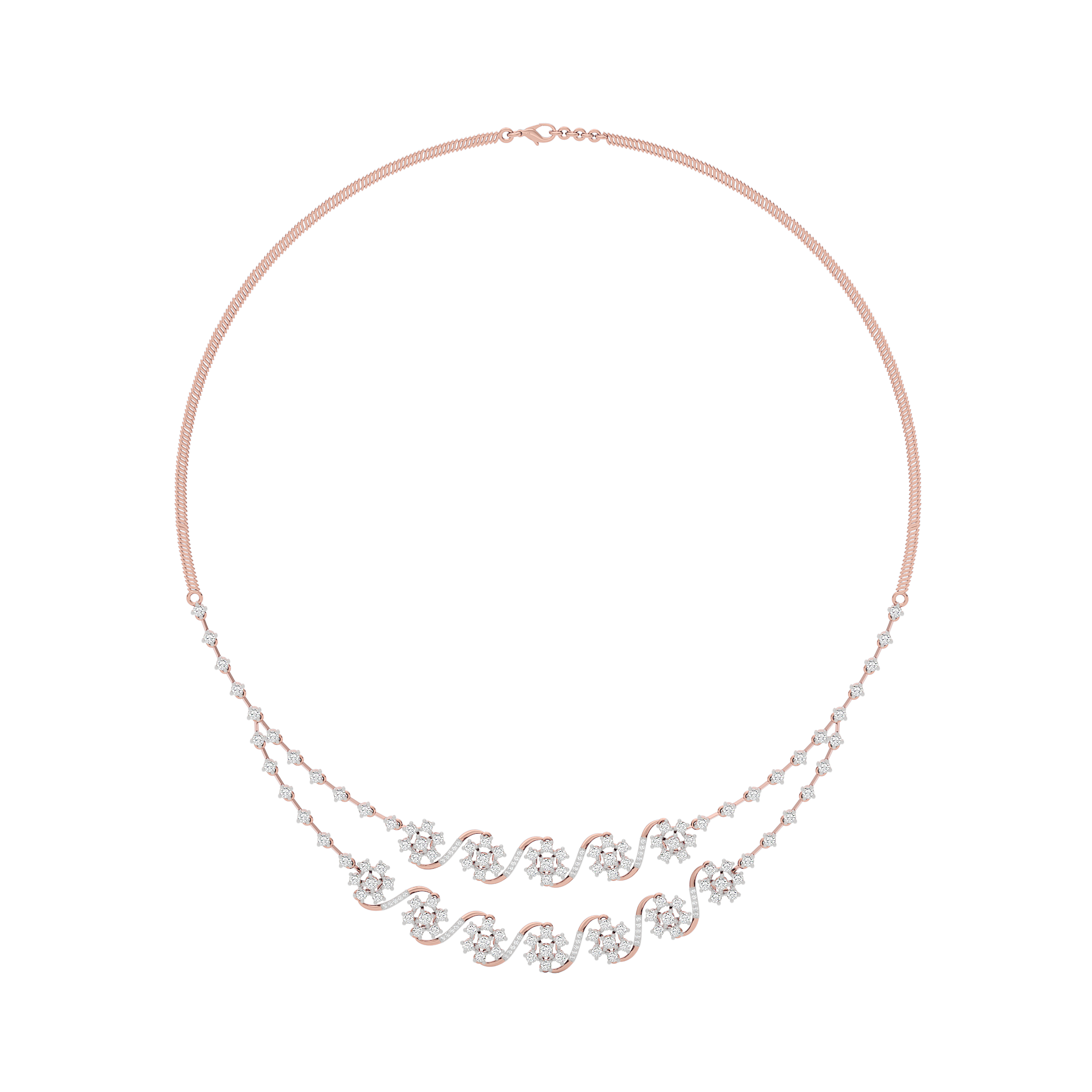 Royal Charm Diamond Necklace