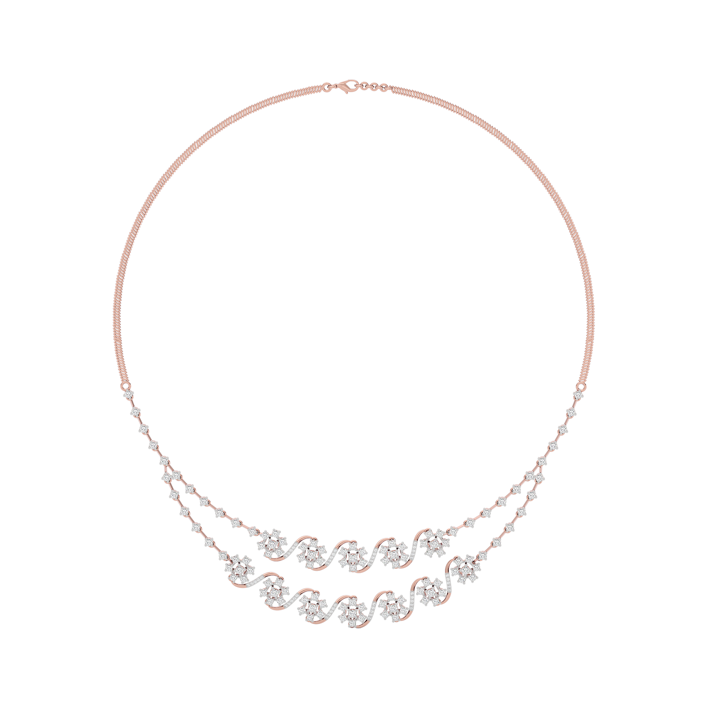 Royal Charm Diamond Necklace