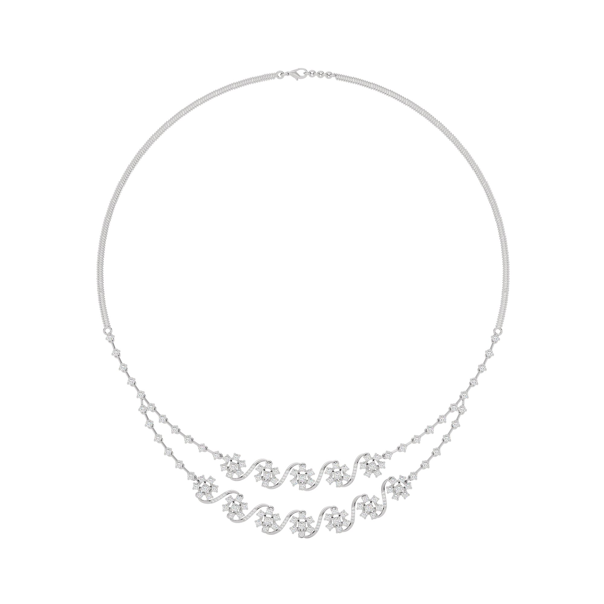 Royal Charm Diamond Necklace