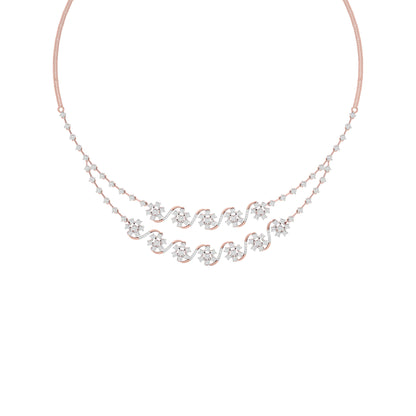 Royal Charm Diamond Necklace 18 KT / Rose Gold