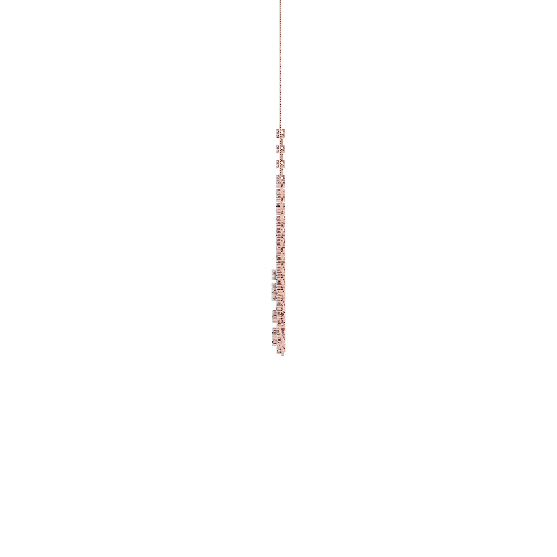 Royal Charm Diamond Necklace 18 KT / Rose Gold
