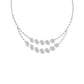 Royal Charm Diamond Necklace 18 KT / White Gold