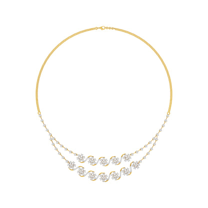 Royal Charm Diamond Necklace 18 KT / Yellow Gold