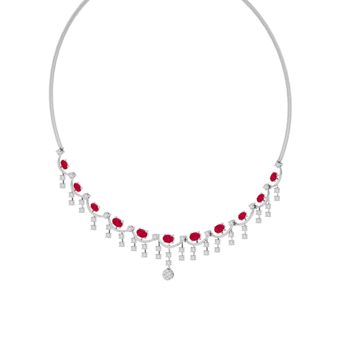 Eternal Radiance Diamond Necklace