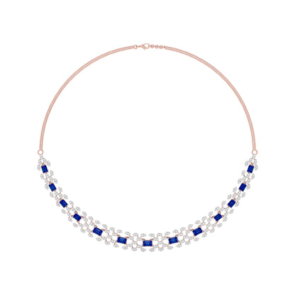 Enigma Glow Diamond Necklace 18 KT / Rose Gold