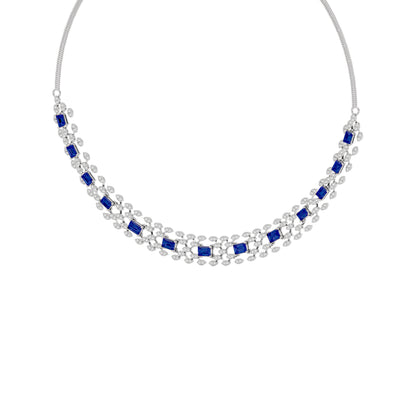 Enigma Glow Diamond Necklace 18 KT / White Gold