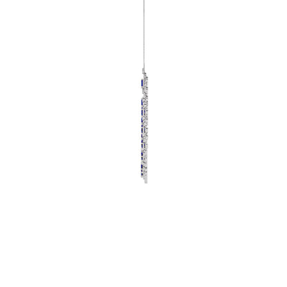 Enigma Glow Diamond Necklace 18 KT / White Gold