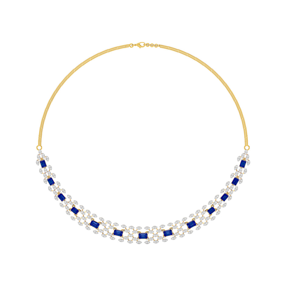 Enigma Glow Diamond Necklace 18 KT / Yellow Gold