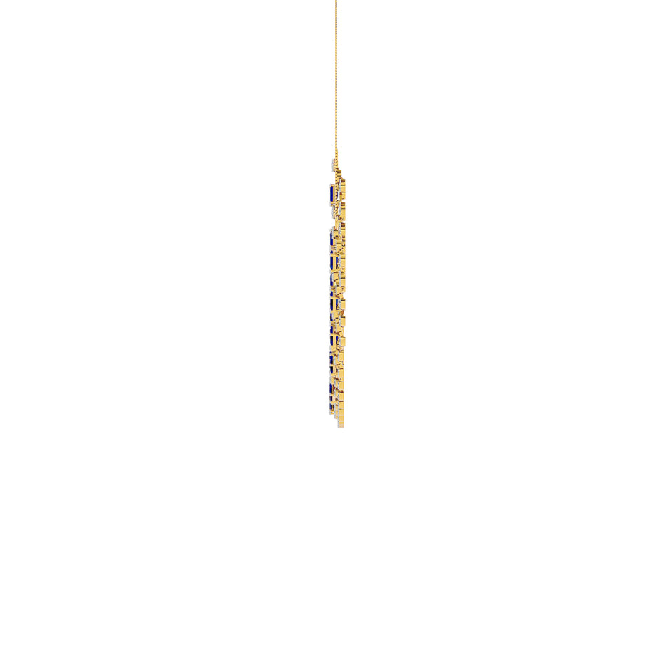 Enigma Glow Diamond Necklace 18 KT / Yellow Gold
