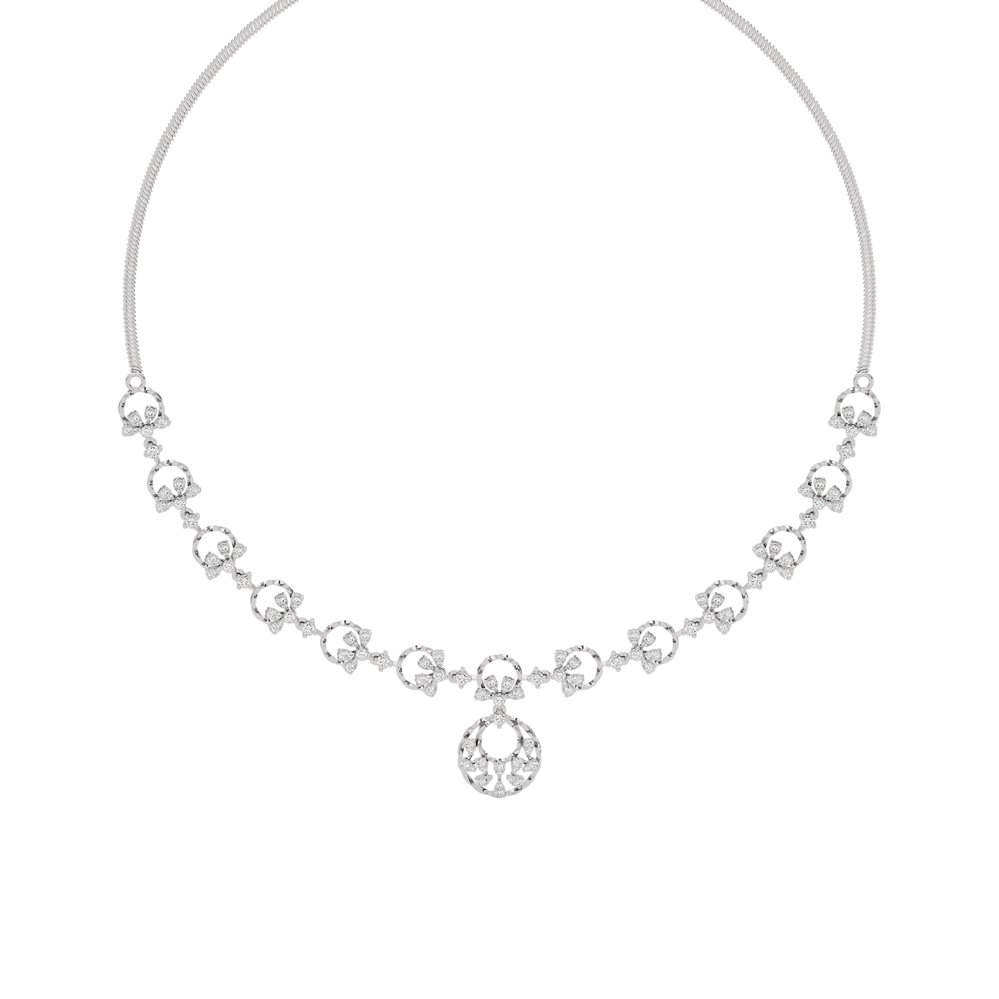 Twilight Grace Diamond Necklace