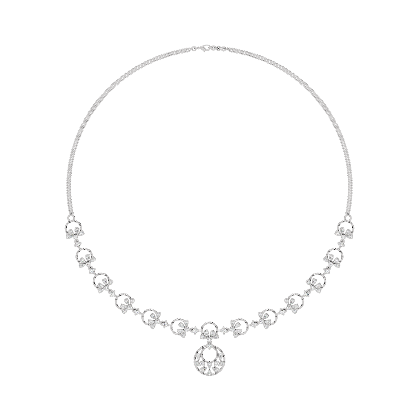 Twilight Grace Diamond Necklace