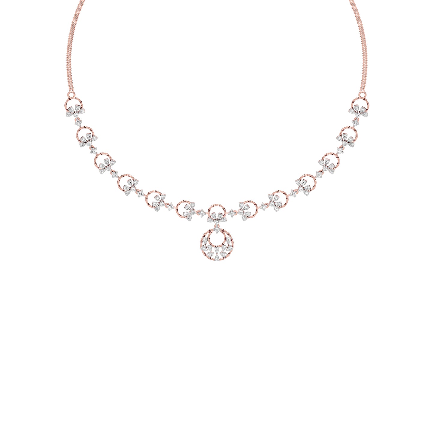 Twilight Grace Diamond Necklace