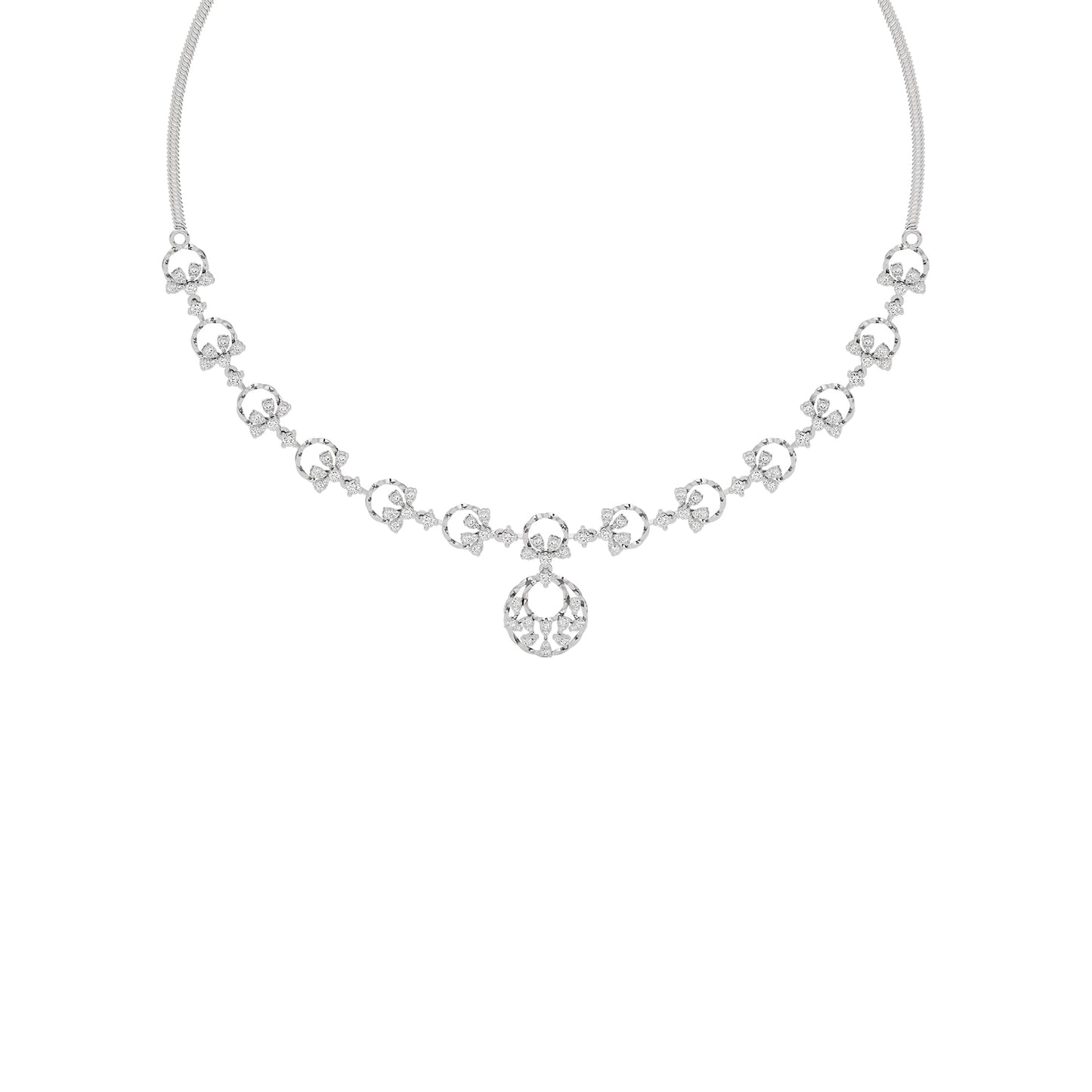Twilight Grace Diamond Necklace