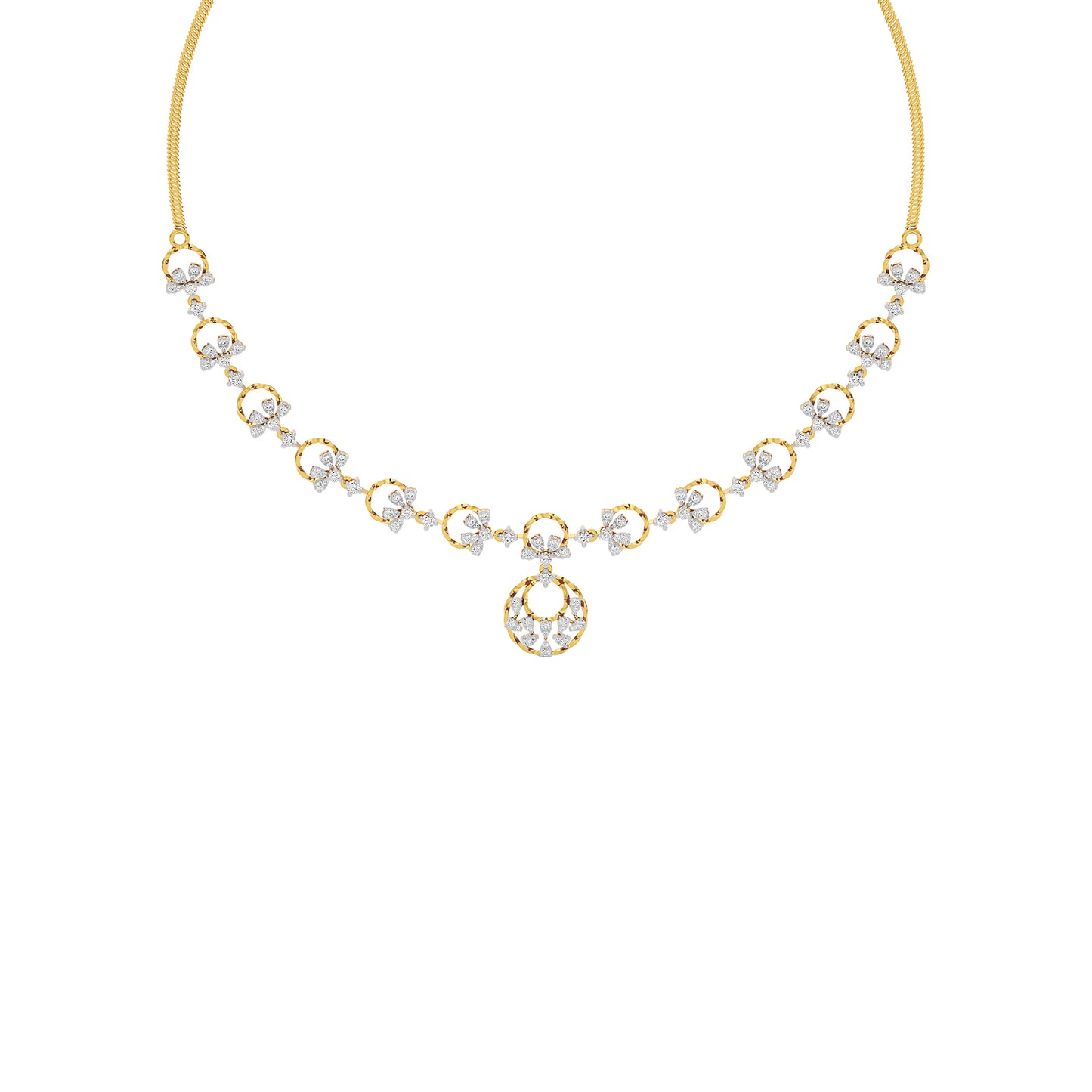 Twilight Grace Diamond Necklace