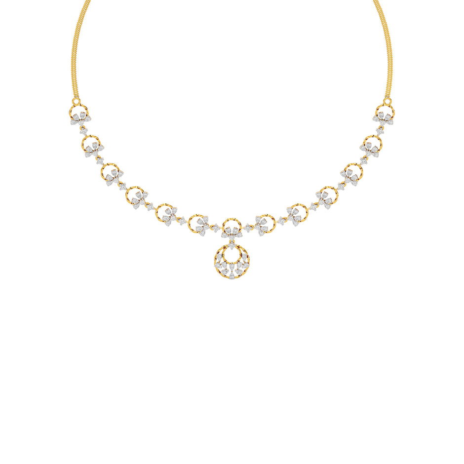 Twilight Grace Diamond Necklace