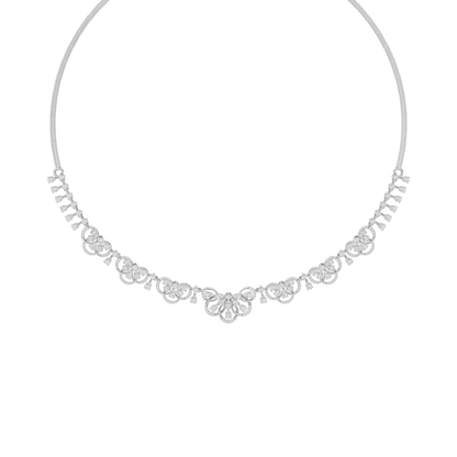 Illusionary Diamond Necklace