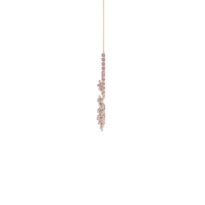 Illusionary Diamond Necklace 18 KT / Rose Gold