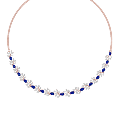 Shimmering Halo Diamond Necklace