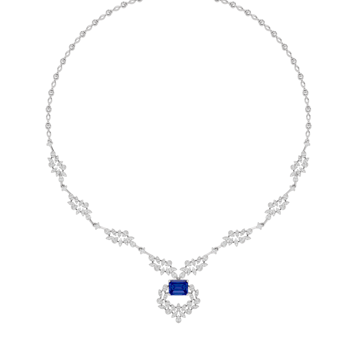 Serene Essence Diamond Necklace