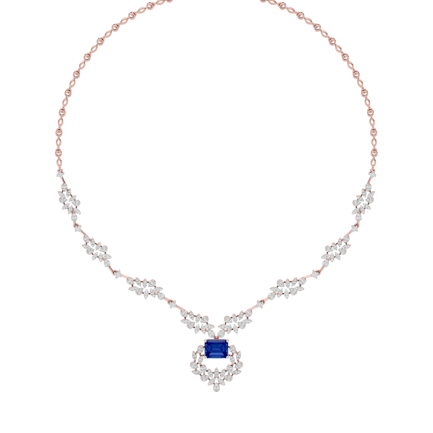 Serene Essence Diamond Necklace