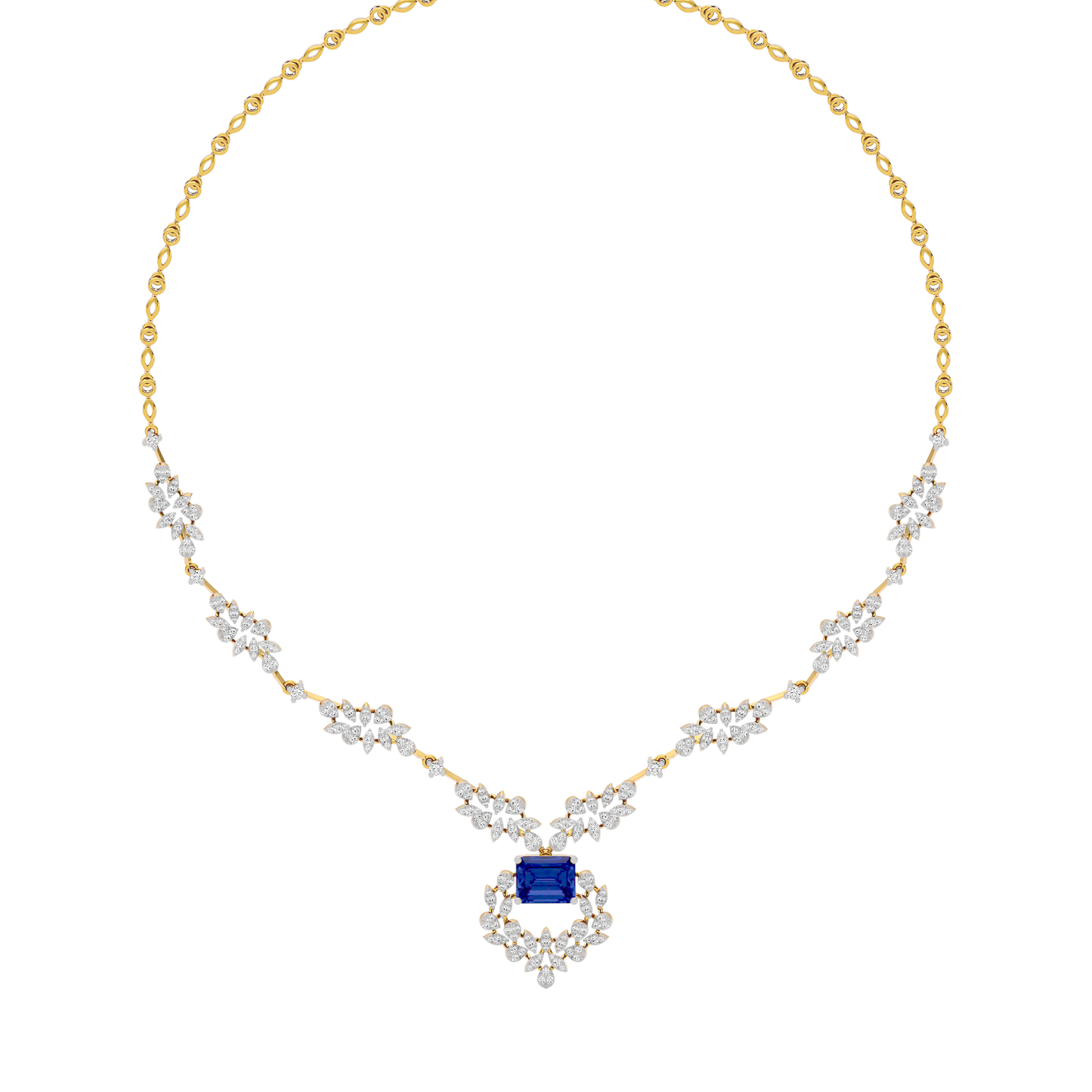 Serene Essence Diamond Necklace