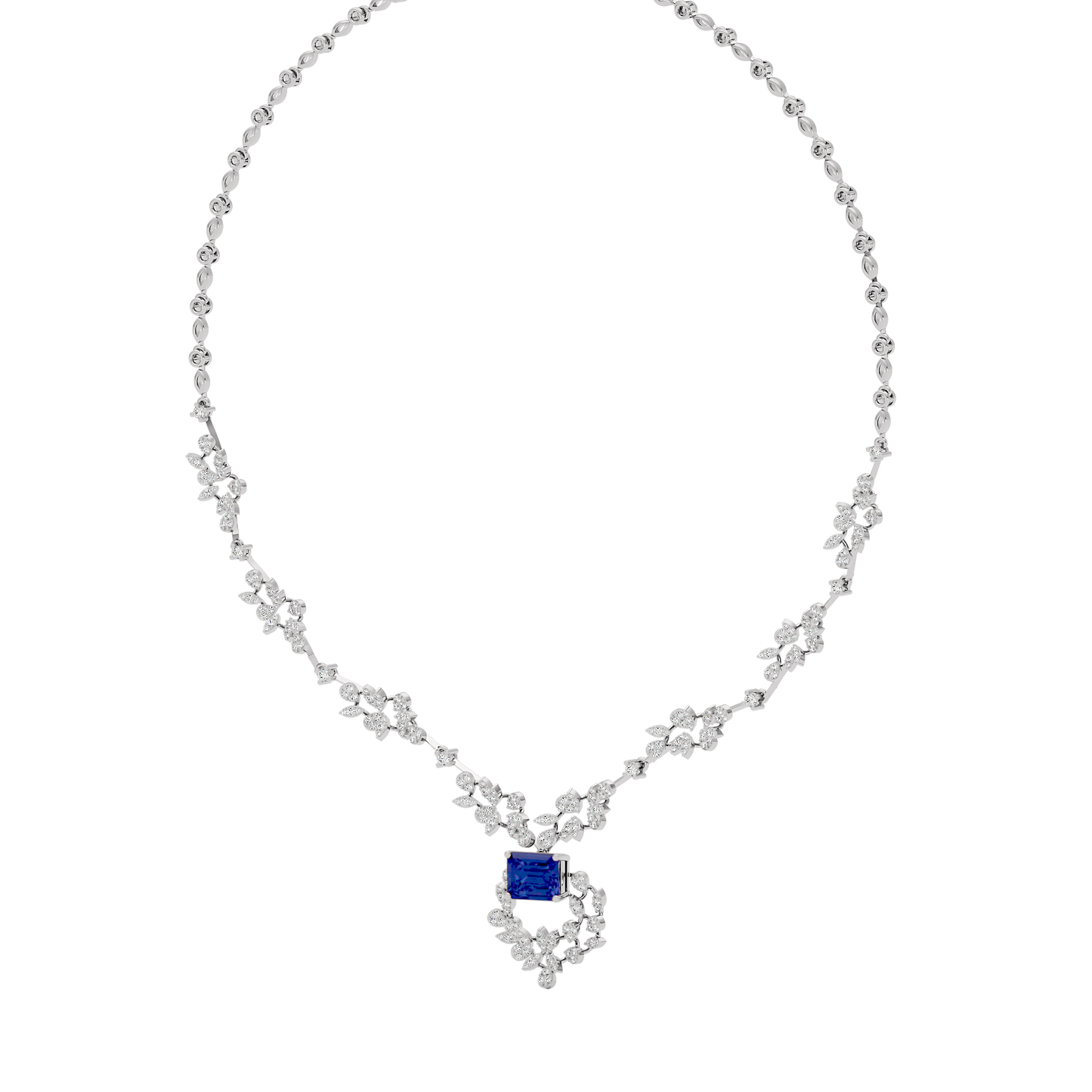 Serene Essence Diamond Necklace