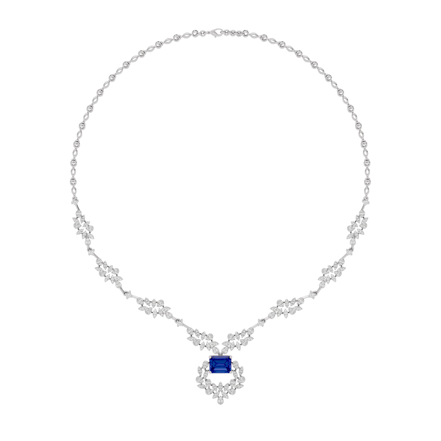 Serene Essence Diamond Necklace