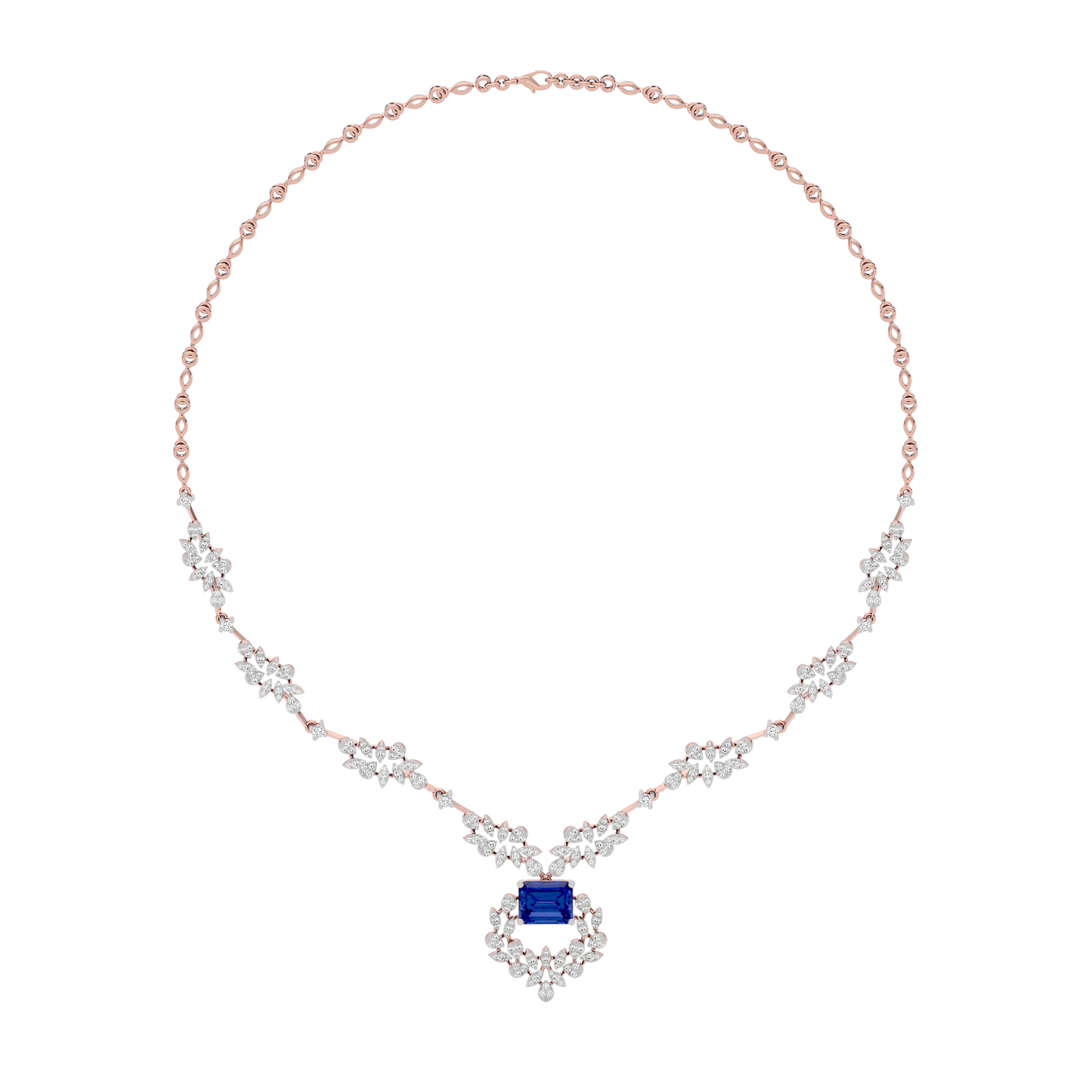 Serene Essence Diamond Necklace