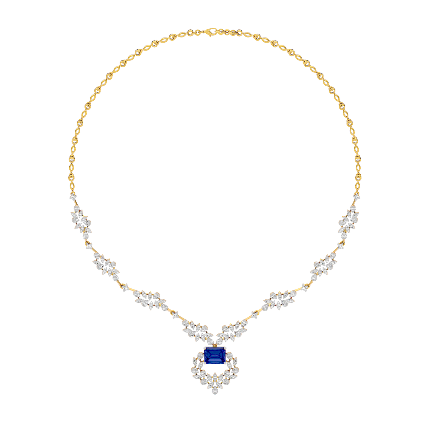 Serene Essence Diamond Necklace