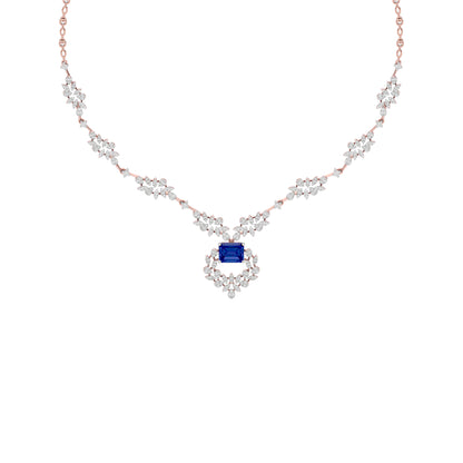 Serene Essence Diamond Necklace 18 KT / Rose Gold