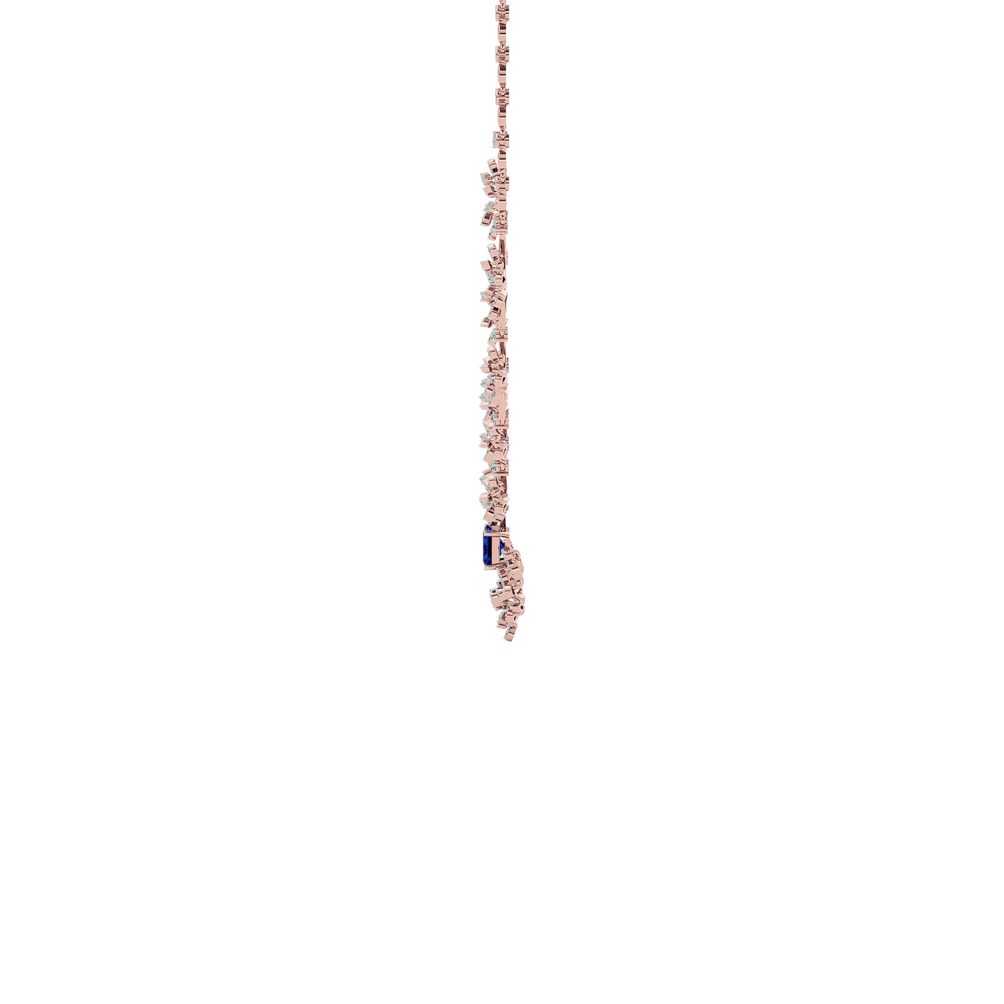 Serene Essence Diamond Necklace 18 KT / Rose Gold
