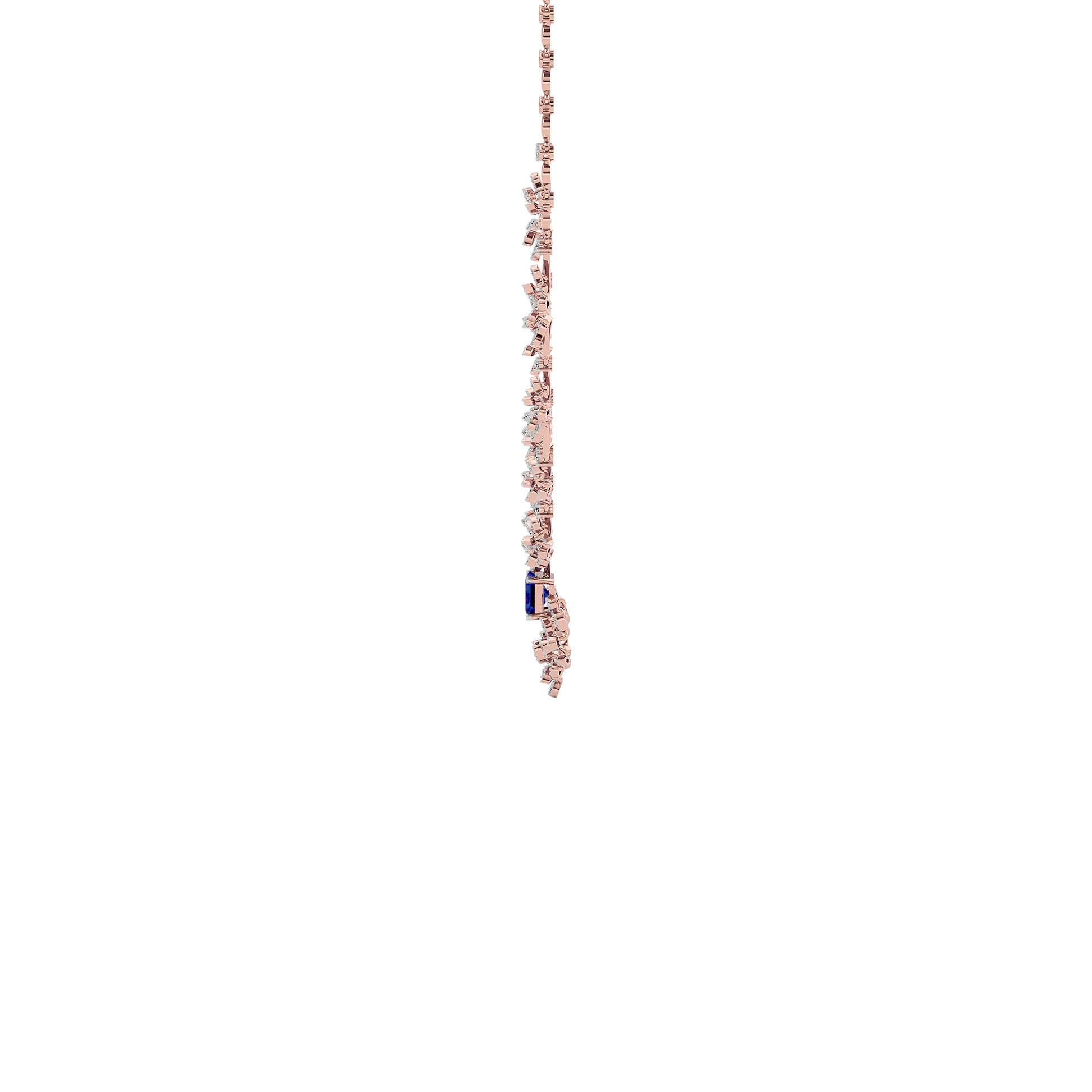 Serene Essence Diamond Necklace 18 KT / Rose Gold