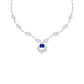 Serene Essence Diamond Necklace 18 KT / White Gold
