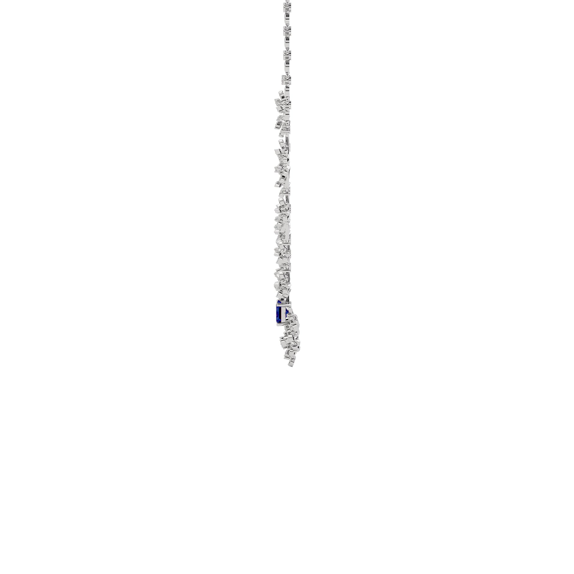 Serene Essence Diamond Necklace 18 KT / White Gold