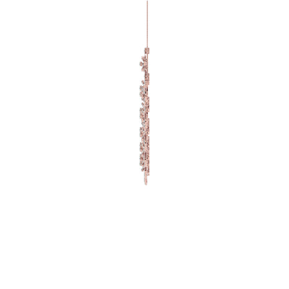 Radiance Cascade Diamond Necklace 18 KT / Rose Gold