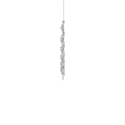 Radiance Cascade Diamond Necklace 18 KT / White Gold