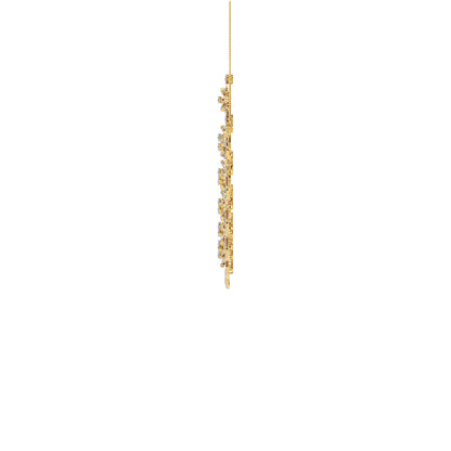 Radiance Cascade Diamond Necklace 18 KT / Yellow Gold